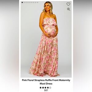 Maternity photoshoot dress
